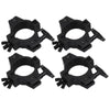 4 x Equinox Narrow Truss Clamp 50mm - DY Pro Audio