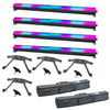4 x Equinox Spectra Pix with Floor Mounts & Carry Bags
