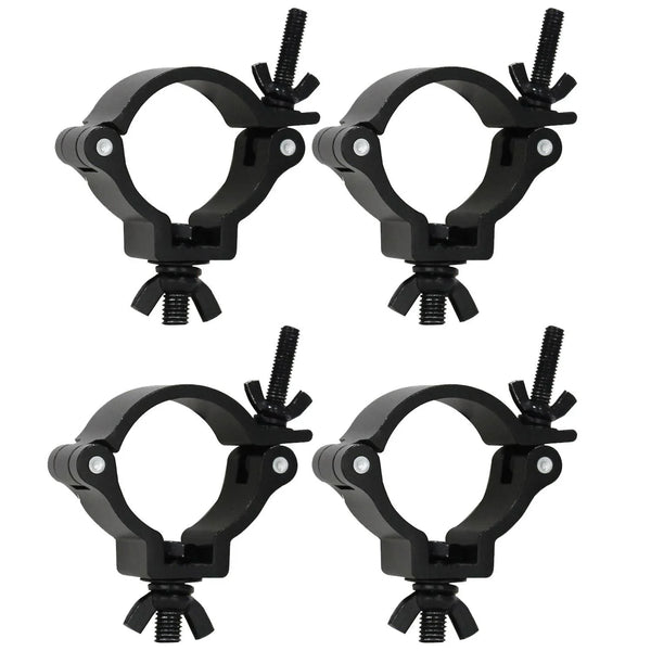4 x Equinox TC 50S Aluminium 50kg 48-51mm Half Coupler Black - DY Pro Audio