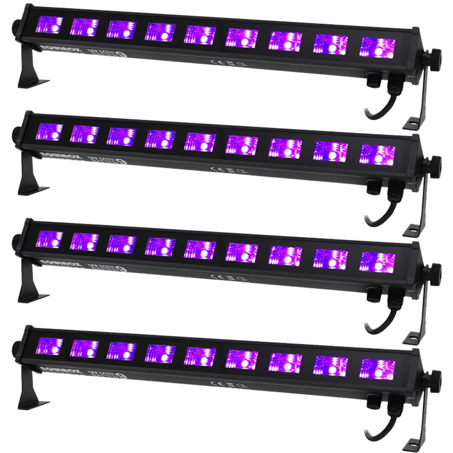 4 x Equinox UV Mini Batten 9 - DY Pro Audio