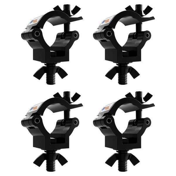 4 x Global Truss F24 Half Coupler Black (32 - 35mm) (5036B)