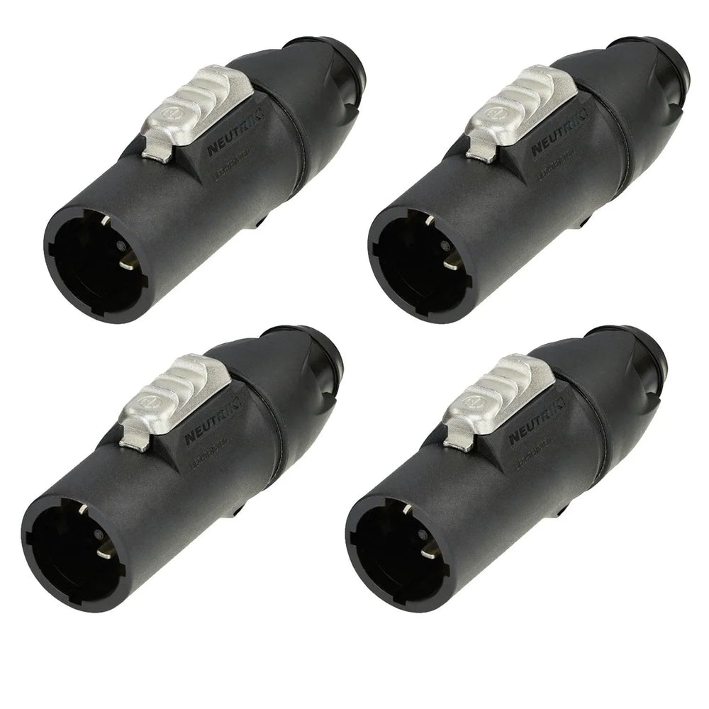 4 x Neutrik NAC3MX - W - TOP PowerCon True1 Top Connector