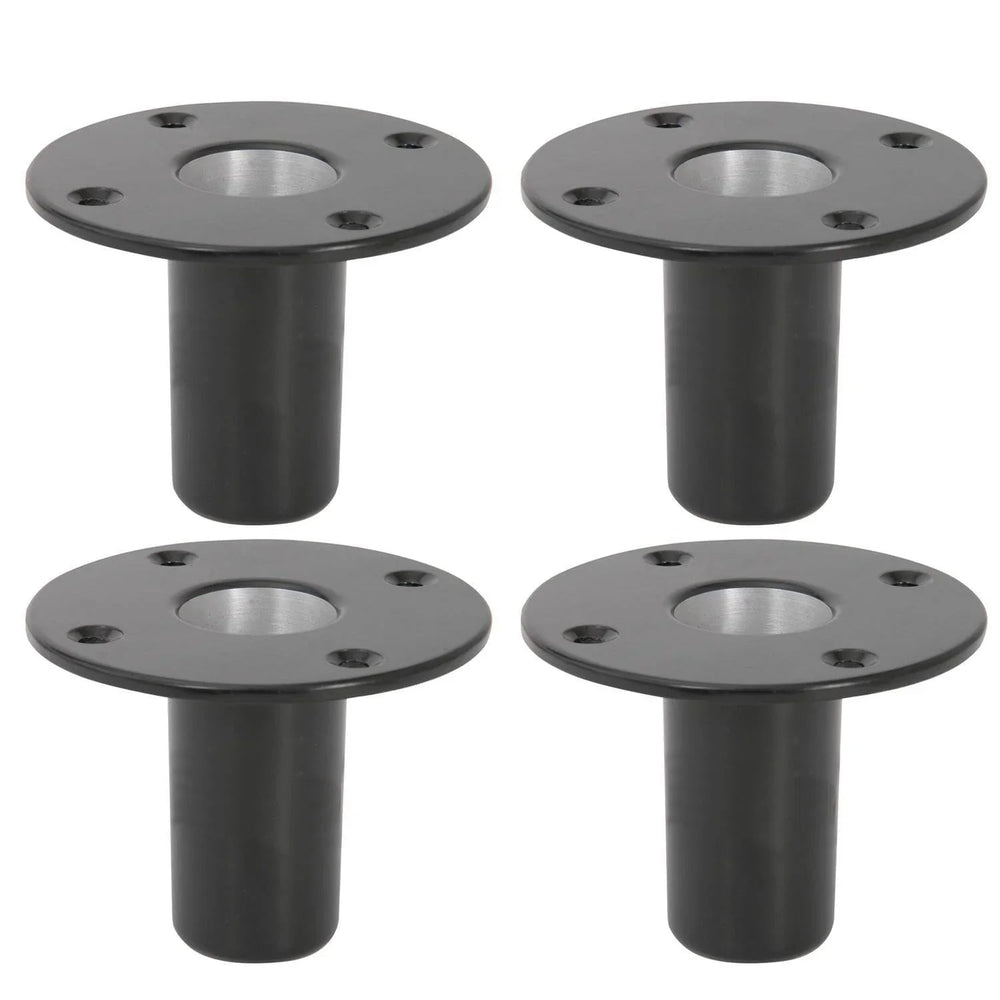 4 x QTX Aluminium Internal Top Hat Fitting