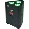 4 x QTX Tri - Par RGBW Rechargeable Battery Triple Par Can Uplighter