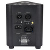 4 x QTX Tri - Par RGBW Rechargeable Battery Triple Par Can Uplighter with Carry Bag