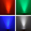 4 x QTX Tri - Par RGBW Rechargeable Battery Triple Par Can Uplighter with Carry Bag