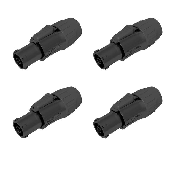 4 x Seetronic SAC3FX - 08 PowetTwist TR1 IP65 Connector