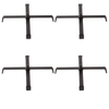 4x Pulse Universal Floor Stand Mount for Lighitng