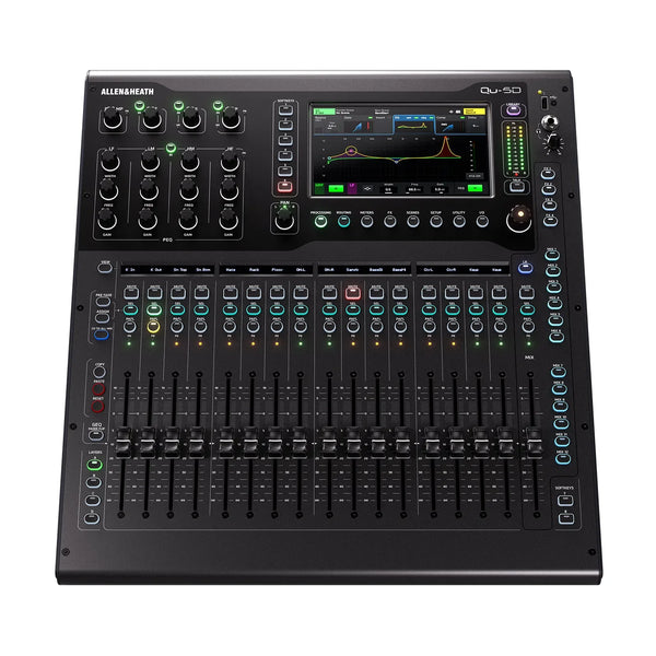 Allen & Heath Qu-5D Digital Mixing Console With 16 Faders and 16x16 Dante
