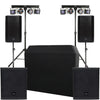 Pro Party Package, DJ Booth, CASA Speakers, Derby Light Bar Bundle