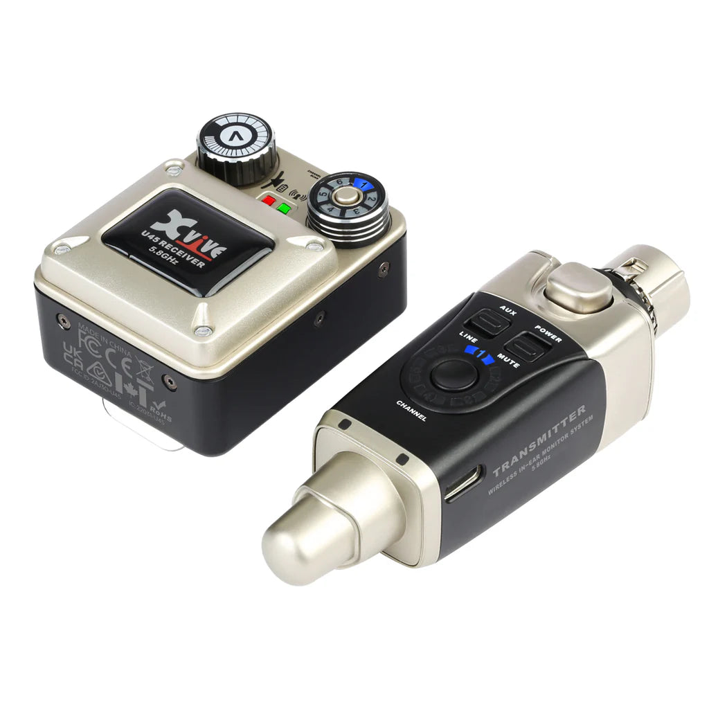 Xvive XU45 5.8GHz Wireless In-Ear System