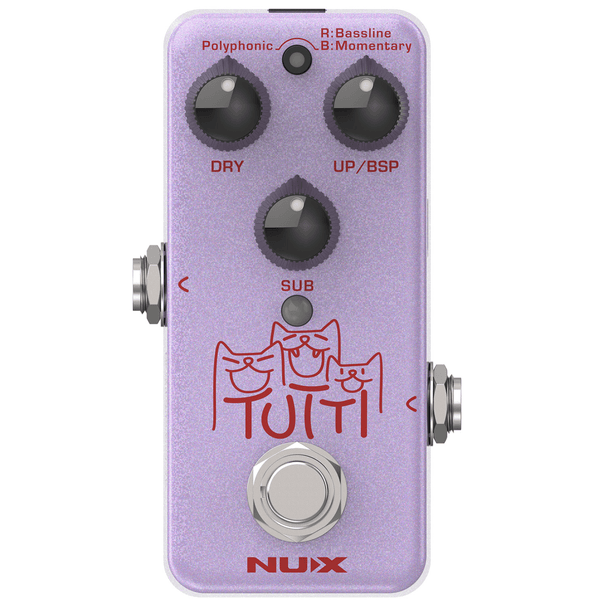 NUX NPO-2 Tutti Polyphonic Octave Pedal guitar effects pedal