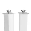 Equinox White Event Booth Uprights - Pack of 2