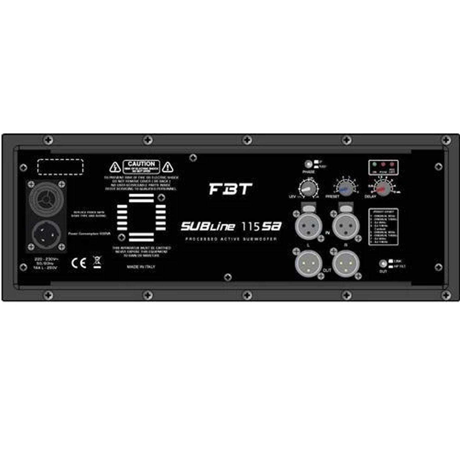 FBT VN 3000 VENTIS 110A & SUBline 115SA Package