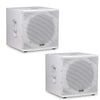 2 x FBT SUBline 115sa 15" Active Subwoofer White