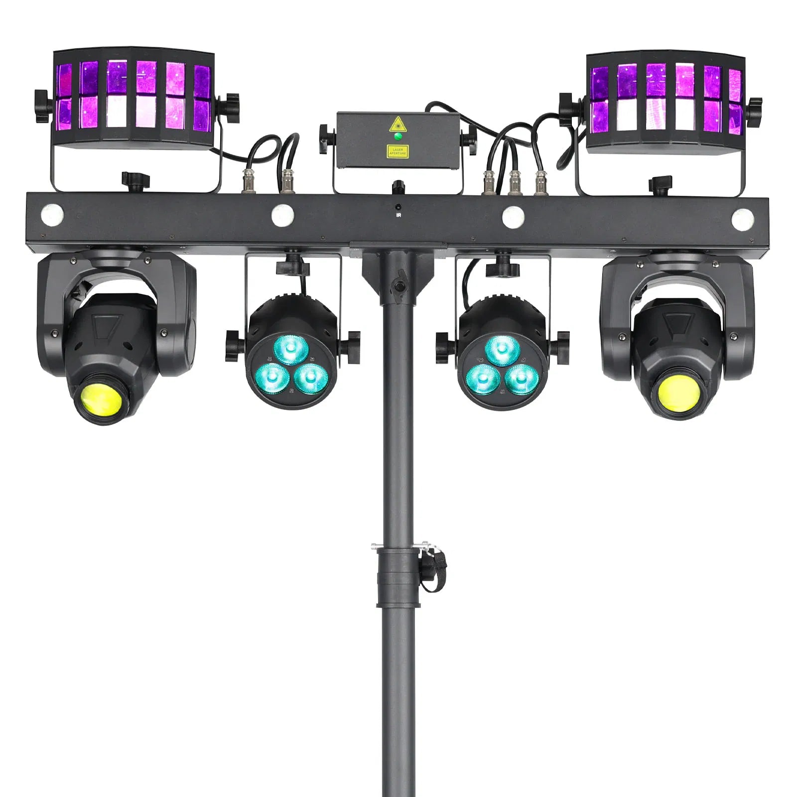 2 x Equinox Gigabar FX1 5-in-1 LED Light Bar System with Bags