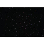 LEDJ 8 x 4m Black PRO Tri LED Star Cloth System