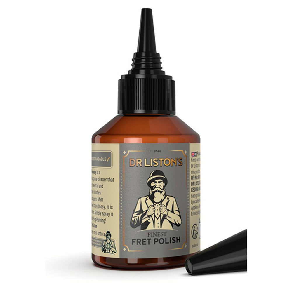 Dr Liston's Finest Fret Polish Clean Smooth Shine Guitar Frets