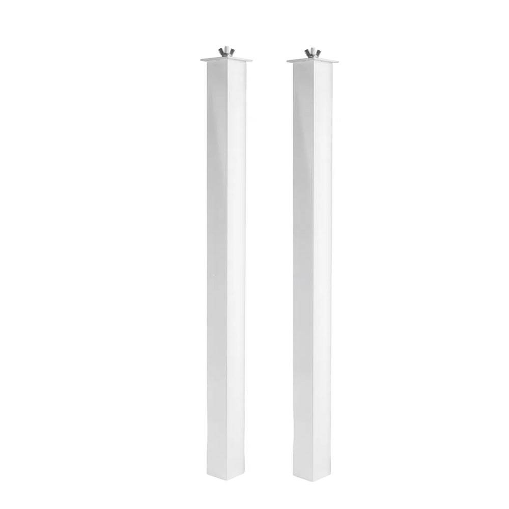 Equinox white event booth 75cm uprights pack of two