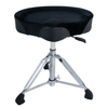 Chord Deluxe Gas Sprung Drum Throne Stool - Professional drum throne with gas height adjustment and ergonomic cushioning.