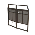 Mobile Wedding DJ Setup White DJ Booth Pro, Direct 121MX, 1.5M Plinths, Fusion 120 Zoom Moving Heads