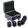 Chauvet DJ Freedom Flex H9 IP, Pack of 6 with Charging Case
