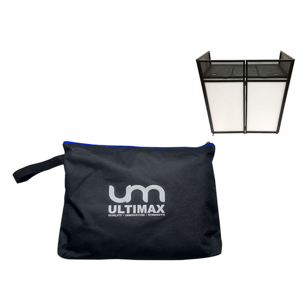 Ultimax White DJCombiBooth Lycra Cover with Carry Bag