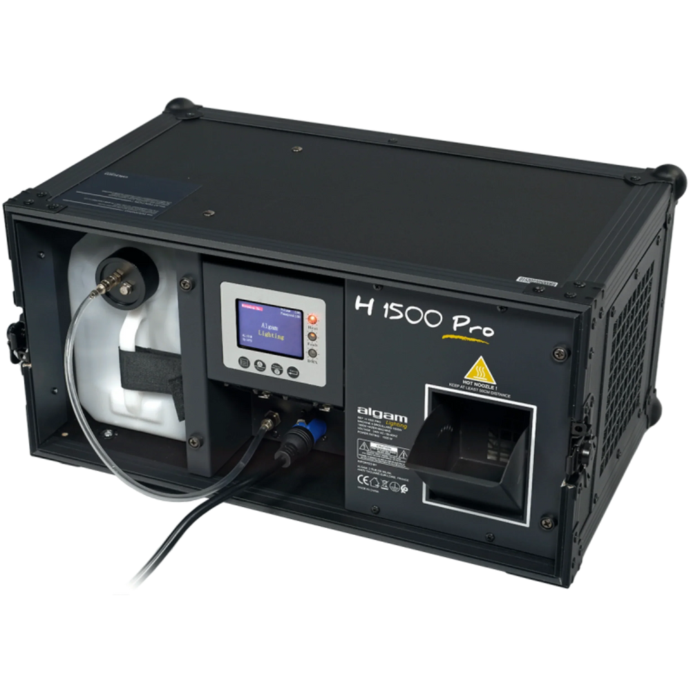 Algam Lighting H1500-PRO 1500W professional haze machine front view