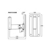 IMG Stageline PAST - 515/SW Pivot and Tilt Speaker Wall Bracket