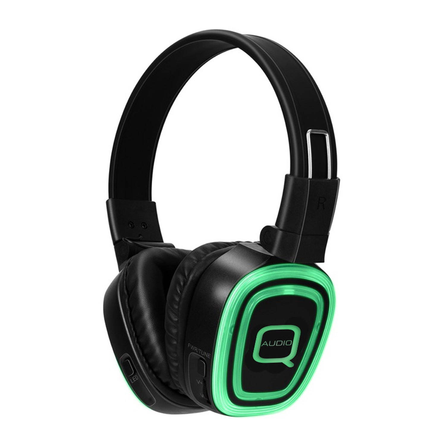 Q-Audio QSD-3PRO 3 Channel Silent Disco Headphones