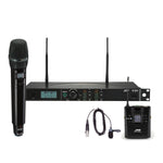 JTS RU-901G3DU + 1 x RU-G3TH + 1 x RU-G3TB Dual True Diversity UHF Handheld & Bodypack Combo Wireless System