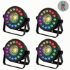 4 x Equinox MoonPar MKII 15 x 1W RGB par cans