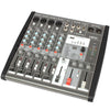 Q-Audio Q-MIX 6FX 6 Channel Mixer with FX, USB, Bluetooth