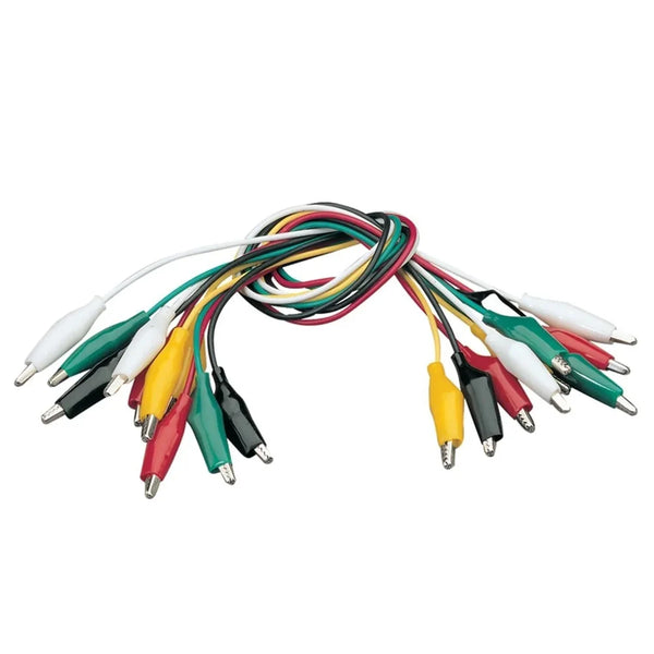 10 x Mercury Test Crocodile Test Leads Clamps
