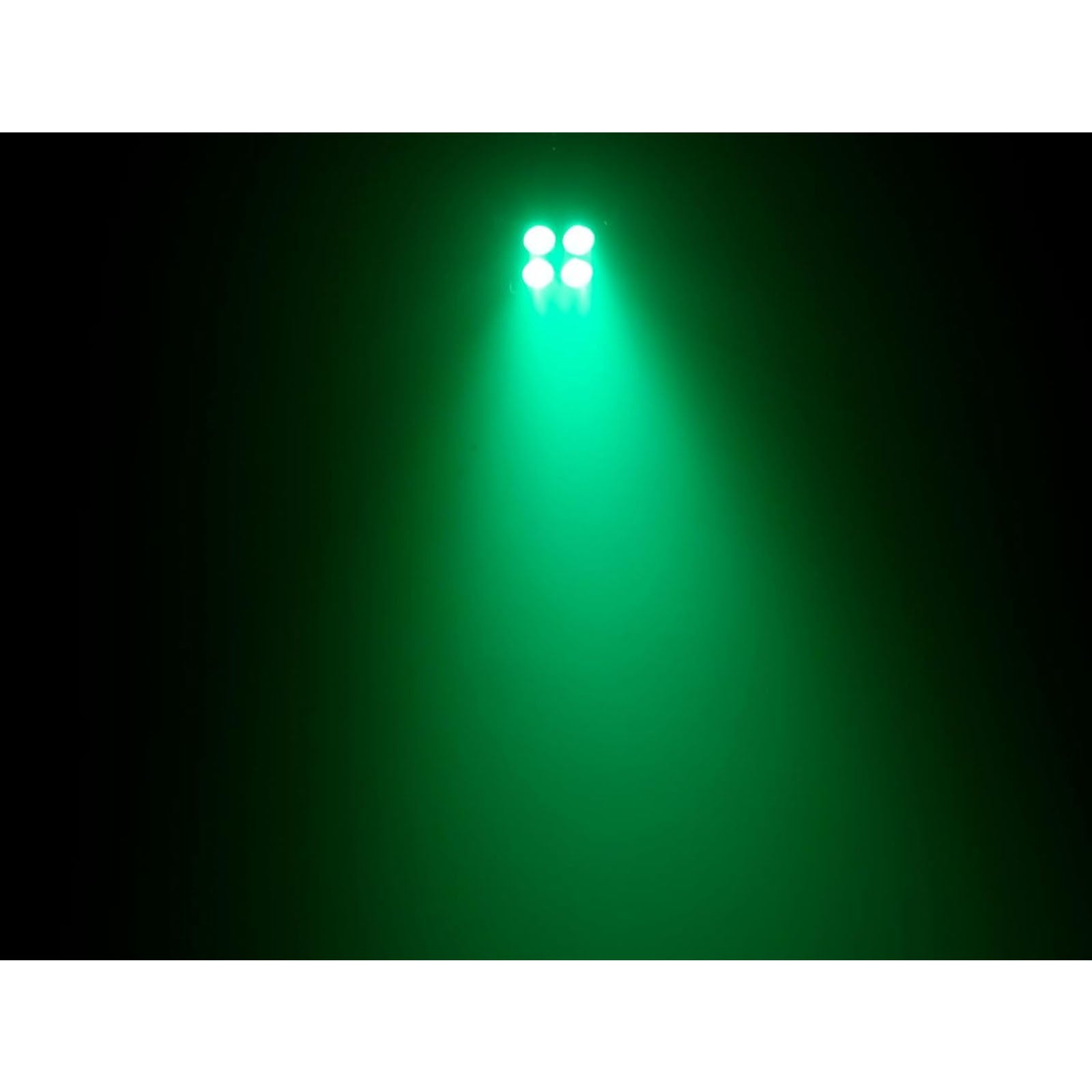 4 x Algam Lighting PAR-410-QUAD 4 x 10W RGBW LED Par Can With Carry Bag