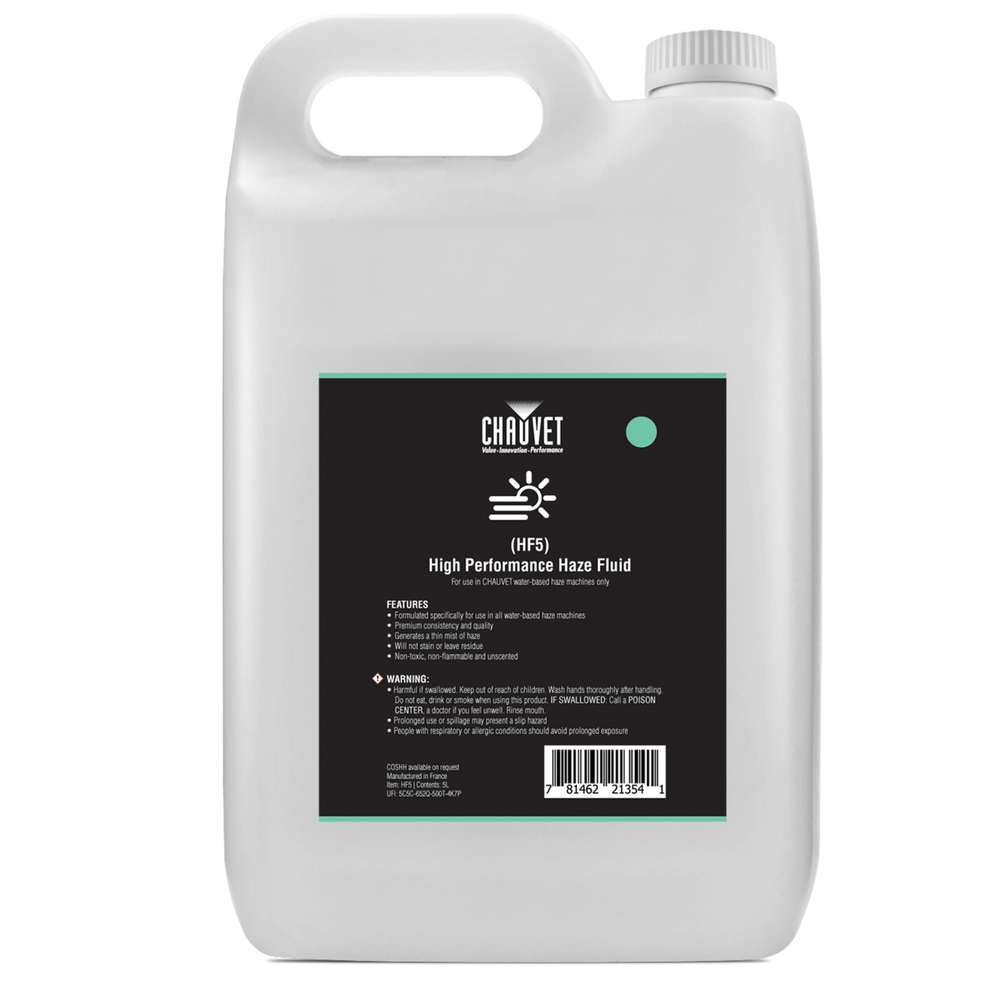 Chauvet DJ High Performance Haze Fluid 5 Litres