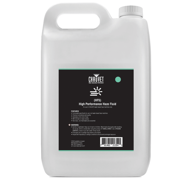 Chauvet DJ High Performance Haze Fluid 5 Litres