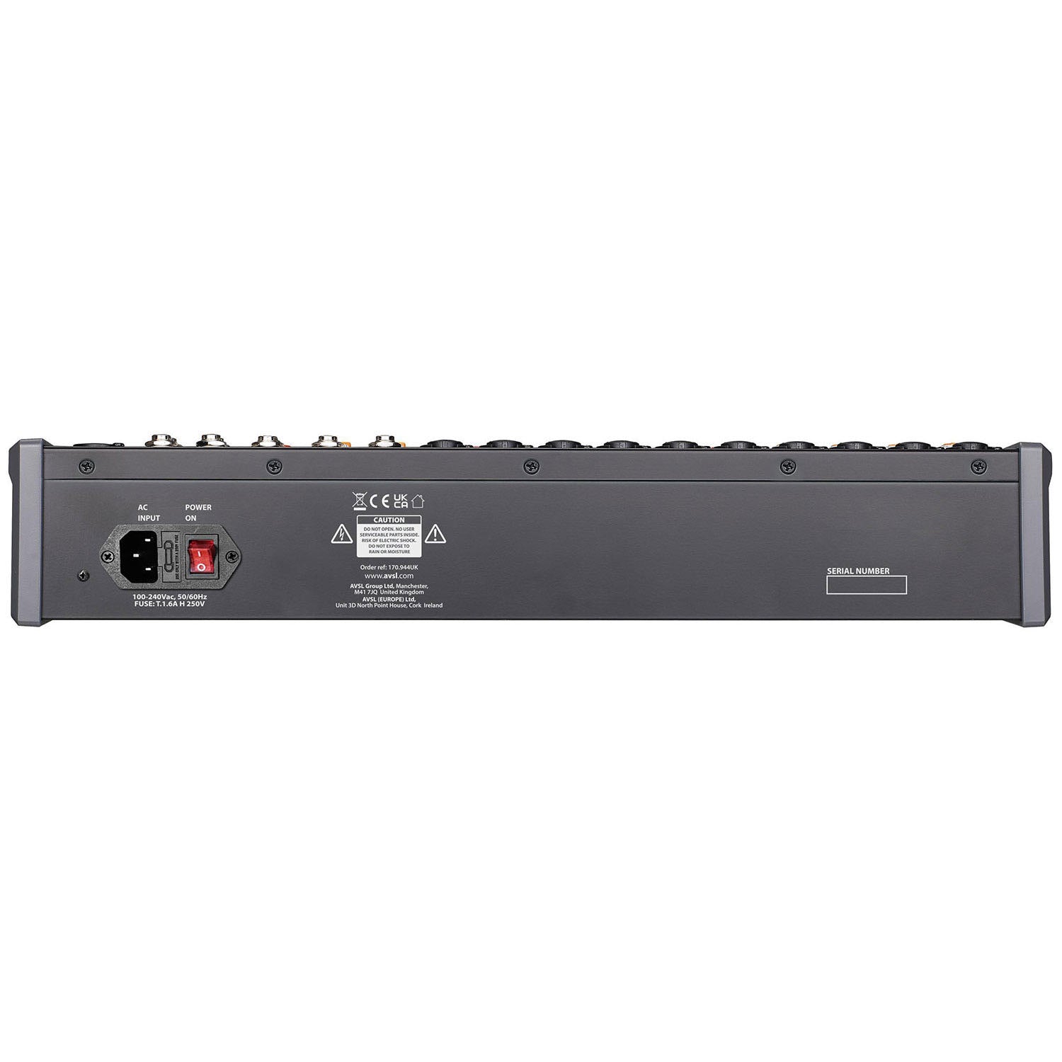 Citronic CMC-18 18 Channel Mixing Desk with USB Interface, and Bluetooth