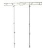 Ultimax White Overhead Kit Goal Post System for DJ Booths