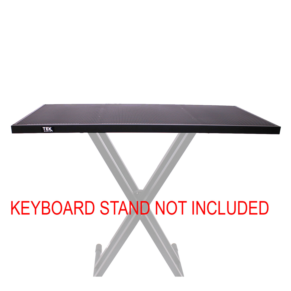TEK Audio DJ Keyboard Utility Shelf for Keybaord Stands