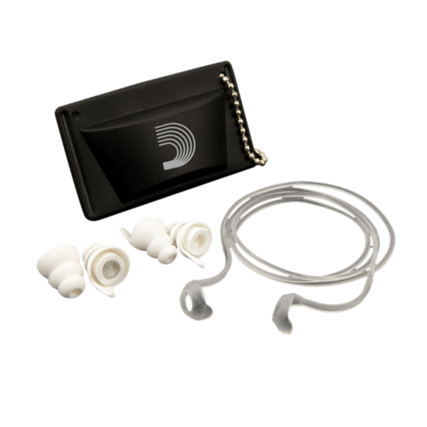 D'Addario Pacato full frequency ear plugs for musicians hearing protection