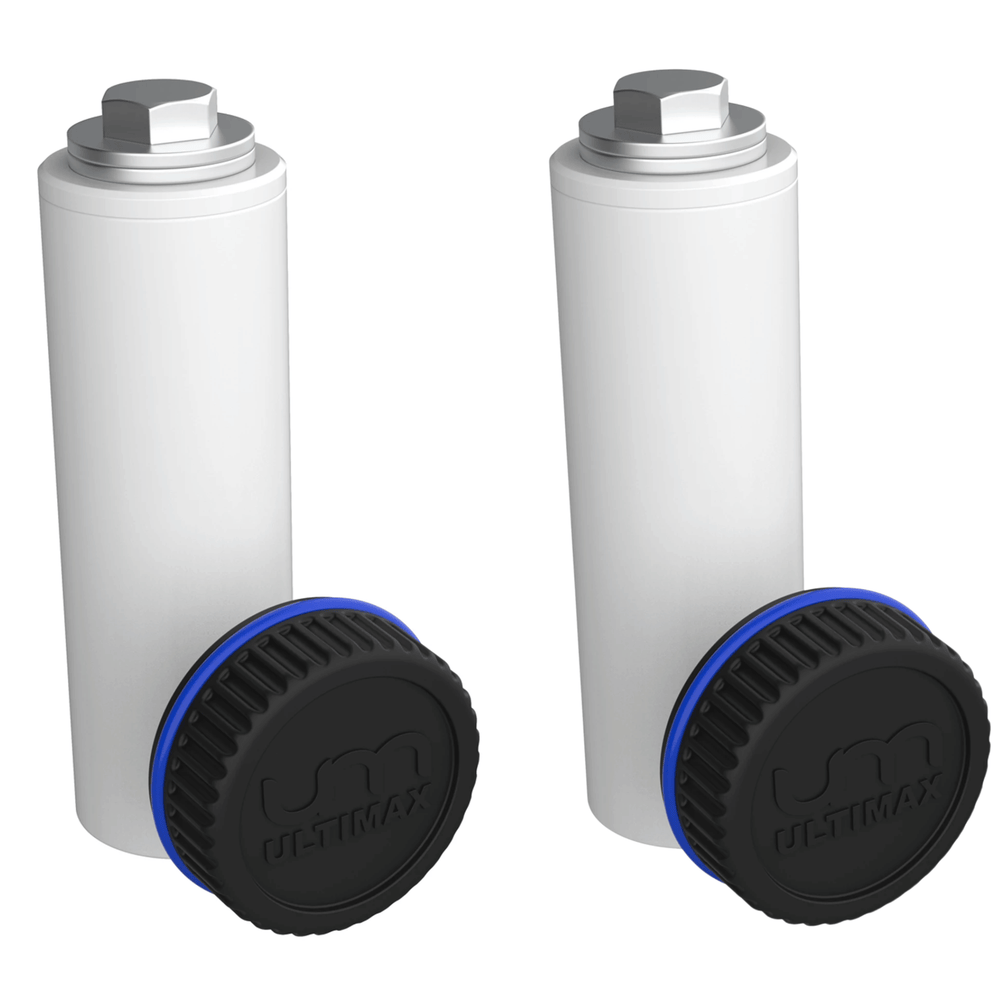 2 x Ultimax UTX 35F White Tophat Reducer Flange 36mm to M10