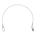 5 x Equinox 75cm PVC Coated Safety Wire - DY Pro Audio