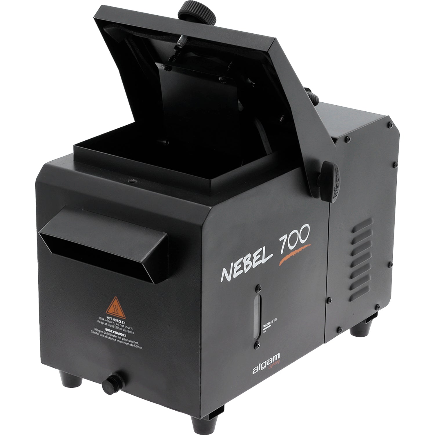 Algam NEBEL700 smoke machine creating dense fog on a stage