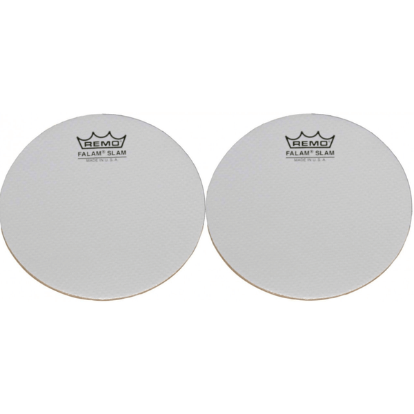 Remo KS-0004-PH Falam Slam bass drum pad 4 inch twin pack