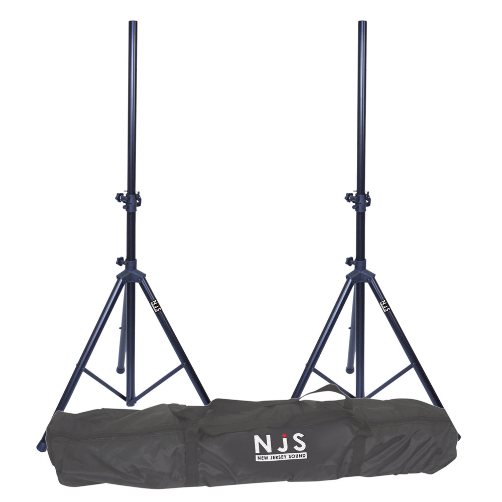 NJS 2 x Speaker Stand and Carry Bag Kit