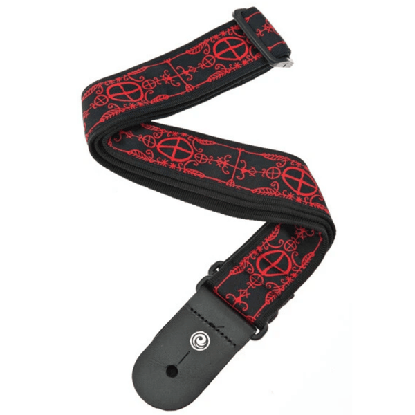 D'Addario Guitar Strap Planet Waves Woven Guitar Strap, Voodoo 50A12