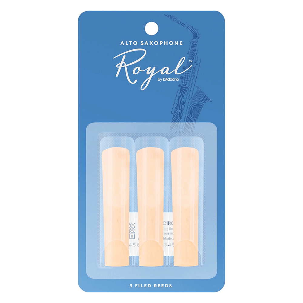 D'Addario Rico Royal alto sax reeds strength 1.5 pack of 3 RJB0315