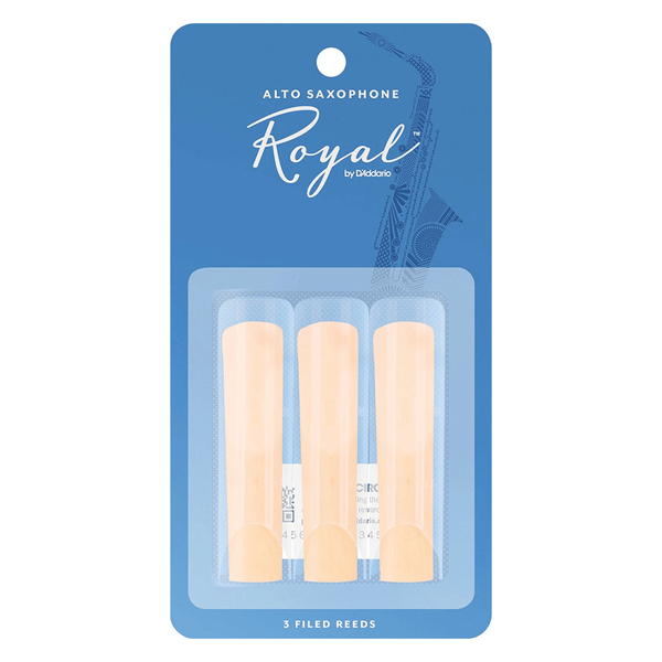 D'Addario Rico Royal alto sax reeds strength 1.5 pack of 3 RJB0315