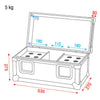 Showgear Pro Case for 12 Mics With accessory compartment and preformed foam